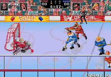 Hit the Ice (US) screen shot game playing